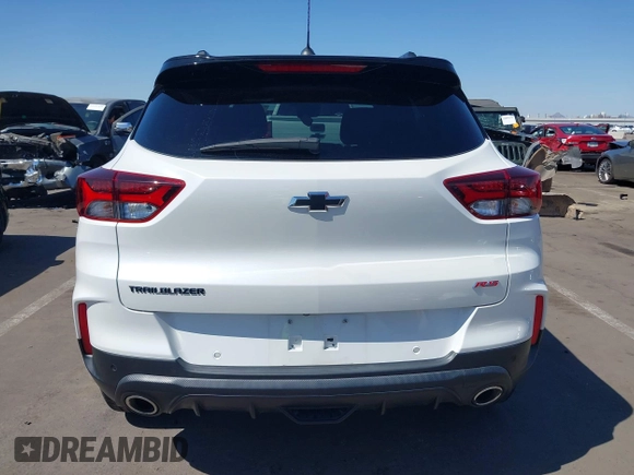 2022 Chevrolet TrailBlazer RS with VIN KL79MTSL8NB120156, listed as a IAAI auction lot 42104073 with 27,147 mi miles. Bid and sale history available at carsss.com. Image 16.
