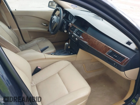 2007 BMW 5 Series 550i with VIN WBANB535X7CP08881, listed as a IAAI auction lot 41547237 with 143,337 mi miles and . Bid and sale history available at DreamBid. Image 5.