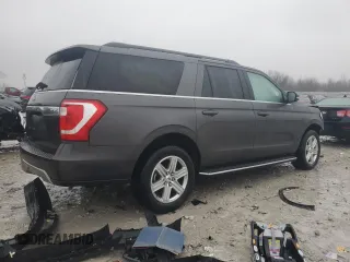 2019 Ford Expedition Max XLT z VIN 1FMJK1JT4KEA37745, wystawiony jako Copart lot #85003344 z przebiegiem 47 974 mil mil oraz Czysty tytuł • Clean title. Historia ofert i sprzedaży dostępna na DreamBid. Obrazek 3.