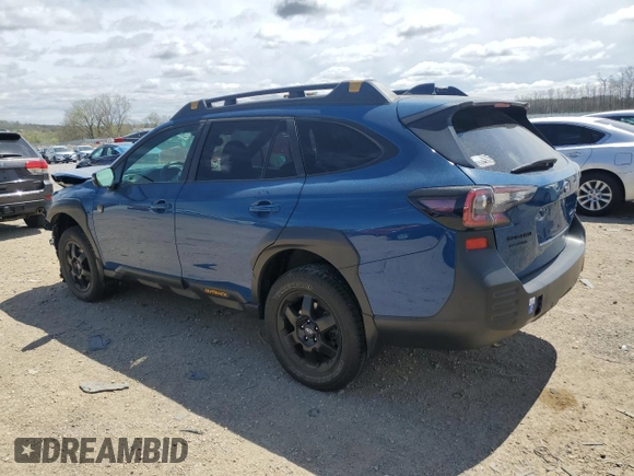 2022 Subaru Outback Wilderness with VIN 4S4BTGUD0N3272619, listed as a Copart auction lot 54585105 with 39,344 mi miles and Salvage title. Bid and sale history available at DreamBid. Image 2.