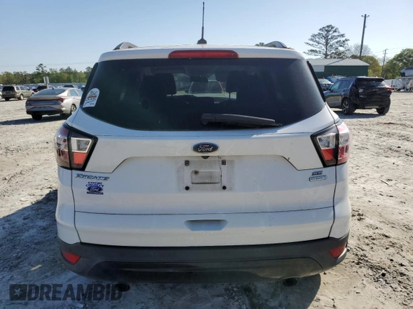 2017 Ford Escape SE with VIN 1FMCU0GD3HUE64796, listed as a Copart auction lot 51954405 with 120,709 mi miles and Salvage Title. Bid and sale history available at carsss.com. Image 6.