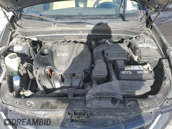 2013 Hyundai Sonata GLS with VIN 5NPEB4AC0DH624289, listed as a Copart auction lot 47611775 with 126,320 mi miles and Salvage Title. Bid and sale history available at carsss.com. Image 13.