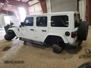 2021 Jeep Wrangler Unlimited Sahara с VIN 1C4JJXP61MW868399, выставлен на аукционе Copart как лот 49039445 с пробегом 35 387 миль миль и На запчасти • Non repairable. История ставок и продаж доступна на DreamBid. Изображение 2.