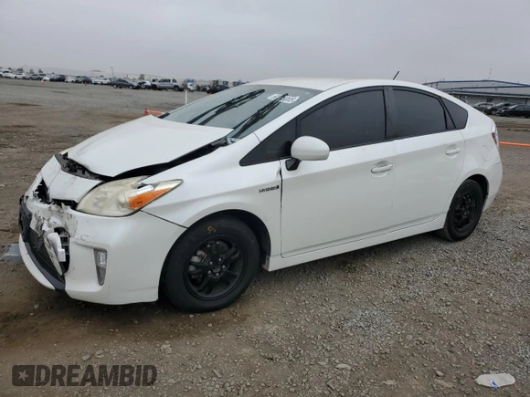 2013 Toyota Prius One z VIN JTDKN3DU2D1681965, wystawiony jako Copart lot #60545365 z przebiegiem 169 392 mil mil oraz Szkoda całkowita • Salvage title. Historia ofert i sprzedaży dostępna na DreamBid. Obrazek 1.