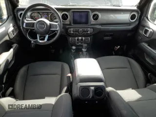 2022 Jeep Gladiator Overland with VIN 1C6HJTFG2NL154325, listed as a Copart auction lot 42418385 with 32,439 mi miles and Salvage title. Bid and sale history available at DreamBid. Image 8.