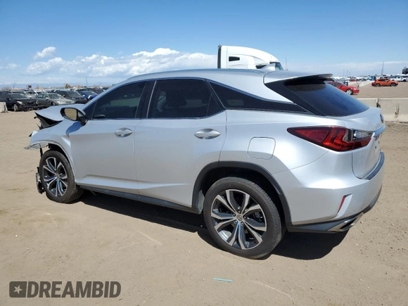 2017 Lexus RX 350 with VIN 2T2BZMCA9HC101738, listed as a Copart auction lot 53574575 with 136,677 mi miles and Salvage title. Bid and sale history available at DreamBid. Image 2.