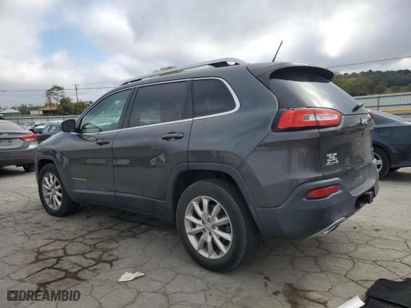2015 Jeep Cherokee Limited with VIN 1C4PJMDS8FW647296, listed as a Copart auction lot 50398035 with 82,306 mi miles and Clean Title. Bid and sale history available at carsss.com. Image 2.