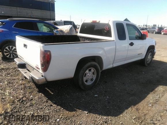 2004 GMC Canyon SLE Z85 with VIN 1GTCS196748115402, listed as a IAAI auction lot 41935583 with 172,093 mi miles. Bid and sale history available at carsss.com. Image 4.