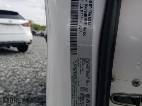 2021 Jeep Cherokee 80th Anniversary с VIN 1C4PJMMN5MD169955, выставлен на аукционе Copart как лот 59273735 с пробегом 40 867 миль миль и Списание • Salvage title. История ставок и продаж доступна на DreamBid. Изображение 13.