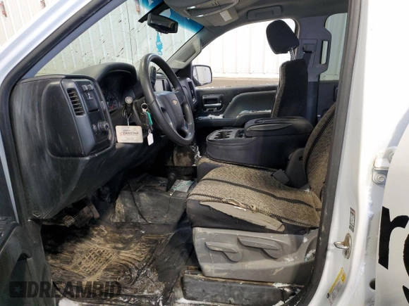 2018 Chevrolet Silverado 1500 Work Truck with VIN 3GCUKNEC4JG156616, listed as a Copart auction lot 44974655 with 158,347 mi miles and Salvage Title. Bid and sale history available at carsss.com. Image 7.