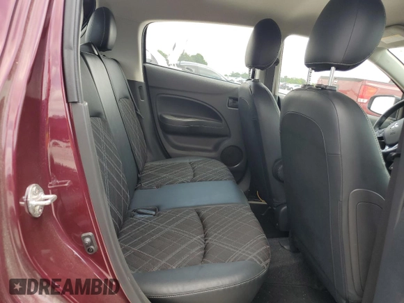 2023 Mitsubishi Mirage Black Edition with VIN ML32AWHJ7PH007192, listed as a Copart auction lot 54978395 with 25,065 mi miles and Clean title. Bid and sale history available at DreamBid. Image 10.