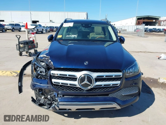 2021 Mercedes-Benz GLS with VIN 4JGFF5KE8MA451123, listed as a IAAI auction lot 41605751 with 23,092 mi miles. Bid and sale history available at carsss.com. Image 12.