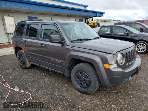 2015 Jeep Patriot Sport with VIN 1C4NJPBB3FD409847, listed as a Copart auction lot 55172265 with 158,626 mi miles and Non Repairable. Bid and sale history available at DreamBid. Image 4.