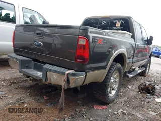 2008 Ford F-250 XL with VIN 1FTSW21R48ED40346, listed as a IAAI auction lot 41393513 with 270,443 mi miles and . Bid and sale history available at DreamBid. Image 4.