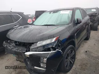 2020 Mitsubishi Outlander Sport ES 2.0 with VIN JA4AR3AUXLU024004, listed as a IAAI auction lot 41216422 with 72,541 mi miles. Bid and sale history available at carsss.com. Image 2.