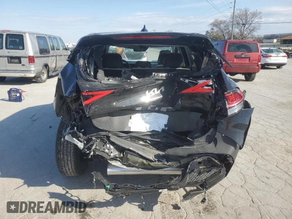 2025 Kia Sportage EX with VIN 5XYK33DF4SG283127, listed as a Copart auction lot 47831405 with 2,253 mi miles and Salvage Title. Bid and sale history available at carsss.com. Image 6.