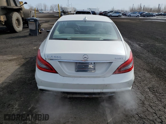 2012 Mercedes-Benz CLS 550 with VIN WDDLJ9BB8CA051621, listed as a Copart auction lot 48718805 with 192,836 mi miles and Salvage Title. Bid and sale history available at DreamBid. Image 6.