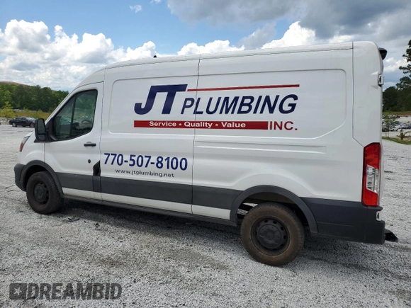 2023 Ford Transit Cargo с VIN 1FTBR1C8XPKB12972, выставлен на аукционе Copart как лот 56730265 с пробегом 47 835 миль миль и Списание • Salvage title. История ставок и продаж доступна на DreamBid. Изображение 2.