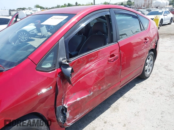 2008 Toyota Prius with VIN JTDKB20U783337499, listed as a IAAI auction lot 42105109 with 233,952 mi miles. Bid and sale history available at carsss.com. Image 6.