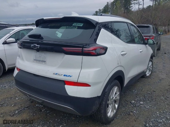 2023 Chevrolet Bolt EUV LT with VIN 1G1FY6S01P4184413, listed as a IAAI auction lot 41830728 with 40,648 mi miles. Bid and sale history available at carsss.com. Image 4.