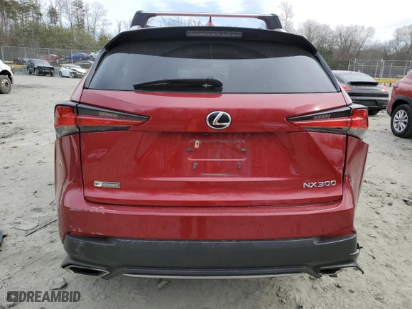 2019 Lexus NX with VIN JTJBARBZ0K2195012, listed as a Copart auction lot 47793225 with 78,265 mi miles and Salvage Title. Bid and sale history available at carsss.com. Image 6.