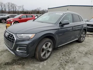 2024 Audi Q5 Premium Plus z VIN WA1BBAFY2R2022647, wystawiony jako Copart lot #45106475 z przebiegiem Nie podano mil oraz Szkoda całkowita • Salvage title. Historia ofert i sprzedaży dostępna na DreamBid. Obrazek 1.