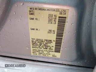 2015 Nissan Altima 2.5 S with VIN 1N4AL3APXFC162806, listed as a IAAI auction lot 42072965 with 56,765 mi miles. Bid and sale history available at carsss.com. Image 9.