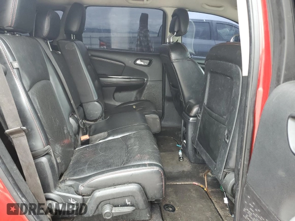 2018 Dodge Journey GT with VIN 3C4PDCEG1JT473257, listed as a Copart auction lot 58973915 with 166,172 mi miles and Salvage title. Bid and sale history available at DreamBid. Image 11.