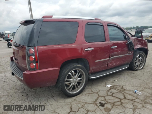 2010 GMC Yukon Denali with VIN 1GKUCEEFXAR105133, listed as a Copart auction lot 64468444 with 200,011 mi miles and Salvage Title. Bid and sale history available at carsss.com. Image 3.