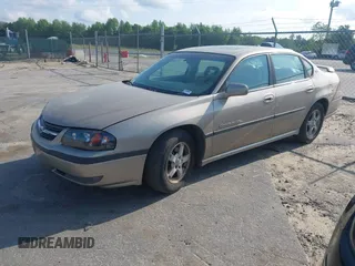 2003 Chevrolet Impala LS with VIN 2G1WH55K039109636, listed as a IAAI auction lot 42115109 with 110,629 mi miles and . Bid and sale history available at DreamBid. Image 2.