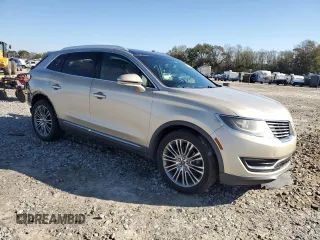 2017 Lincoln MKX Reserve with VIN 2LMPJ6LR0HBL10796, listed as a Copart auction lot 80153334 with 107,985 mi miles and Salvage Title. Bid and sale history available at carsss.com. Image 4.