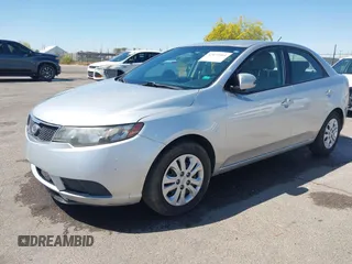2010 Kia Forte EX with VIN KNAFU4A29A5195670, listed as a IAAI auction lot 42075961 with 160,648 mi miles. Bid and sale history available at carsss.com. Image 17.