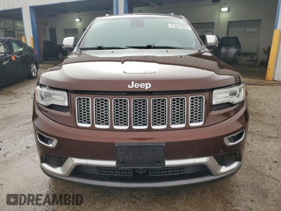 2015 Jeep Grand Cherokee Summit with VIN 1C4RJFJG9FC611560, listed as a Copart auction lot 48703515 with 65,056 mi miles and Clean title. Bid and sale history available at DreamBid. Image 5.