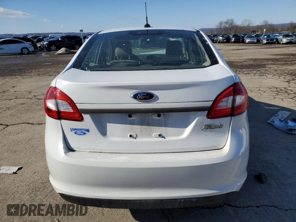 2012 Ford Fiesta S with VIN 3FADP4AJ3CM219926, listed as a Copart auction lot 45347495 with 133,676 mi miles and Salvage title. Bid and sale history available at DreamBid. Image 6.