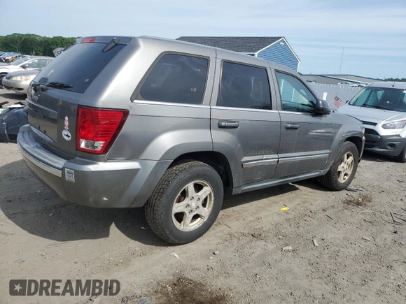 2007 Jeep Grand Cherokee Limited с VIN 1J8HR58N37C594834, выставлен на аукционе Copart как лот 58380675 с пробегом 151 304 миль миль и Чистый • Clean title. История ставок и продаж доступна на DreamBid. Изображение 3.