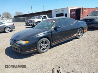 2005 Chevrolet Monte Carlo SS Supercharged z VIN 2G1WZ151659259069, wystawiony jako IAAI lot #41752228 z przebiegiem 164 861 mil mil oraz . Historia ofert i sprzedaży dostępna na DreamBid. Obrazek 2.