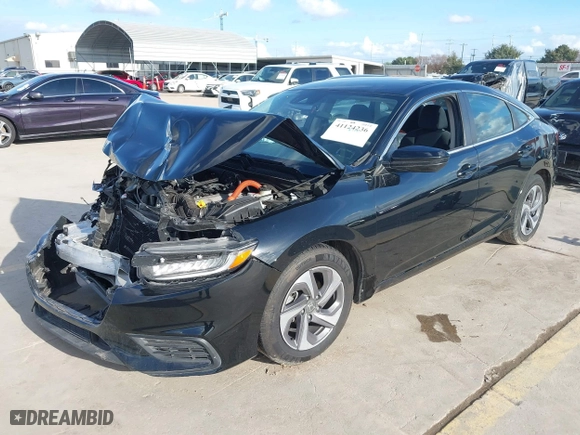 2019 Honda Insight LX with VIN 19XZE4F19KE010553, listed as a IAAI auction lot 41124236 with 110,442 mi miles. Bid and sale history available at carsss.com. Image 19.