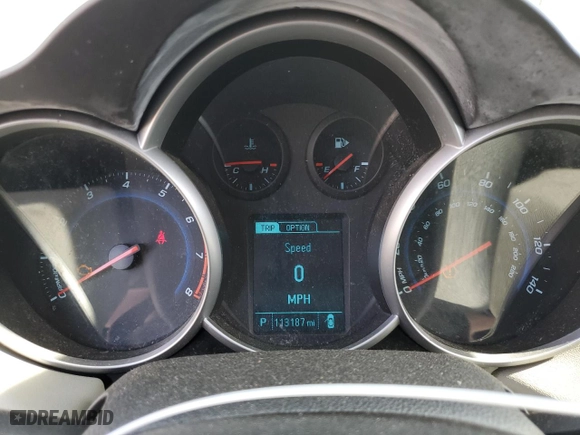 2013 Chevrolet Cruze LS with VIN 1G1PA5SG7D7193644, listed as a Copart auction lot 53678215 with 113,187 mi miles and Clean Title. Bid and sale history available at carsss.com. Image 9.