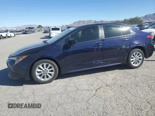 2021 Toyota Corolla LE with VIN JTDVPMAE1MJ125026, listed as a Copart auction lot 45773135 with 80,047 mi miles and Salvage Title. Bid and sale history available at carsss.com. Image 1.