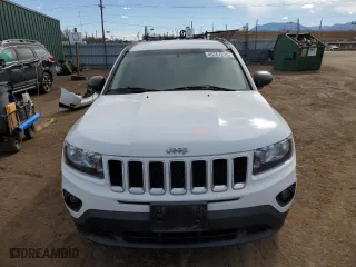 2017 Jeep Compass 75th Anniversary Edition with VIN 1C4NJDBB6HD104392, listed as a Copart auction lot 45767275 with 96,552 mi miles and Salvage Title. Bid and sale history available at carsss.com. Image 5.