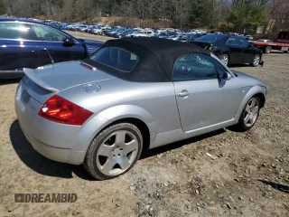 2002 Audi TT with VIN TRUUT28N721013092, listed as a Copart auction lot 52858535 with 205,273 mi miles and Clean Title. Bid and sale history available at carsss.com. Image 3.