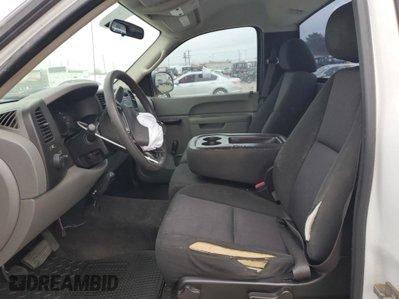 2010 Chevrolet Silverado 1500 Work Truck with VIN 1GCPCPEX9AZ201607, listed as a Copart auction lot 80228064 with Not Provided miles and Salvage Title. Bid and sale history available at DreamBid. Image 7.