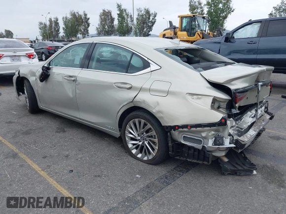 2022 Lexus ES 300h Luxury with VIN 58AEA1C13NU014248, listed as a IAAI auction lot 42057739 with 16,339 mi miles and . Bid and sale history available at DreamBid. Image 3.