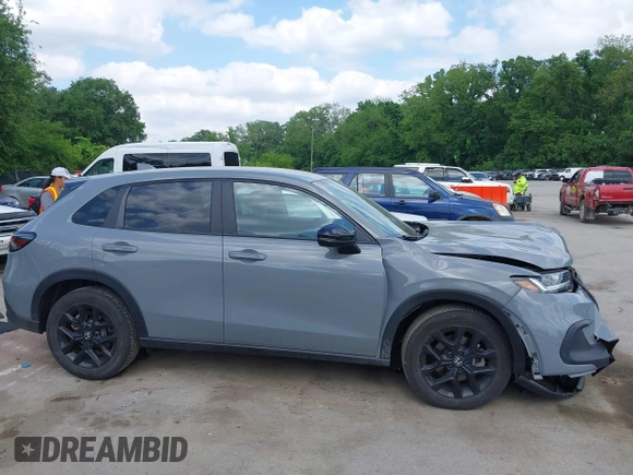 2024 Honda HR-V Sport with VIN 3CZRZ2H59RM764412, listed as a IAAI auction lot 42264334 with 19,406 mi miles and . Bid and sale history available at DreamBid. Image 13.