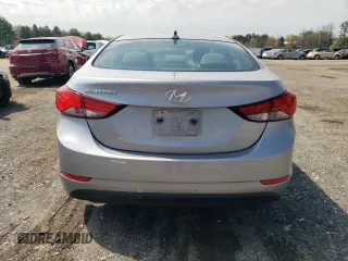 2015 Hyundai Elantra SE with VIN 5NPDH4AE6FH595492, listed as a Copart auction lot 52927155 with 102,179 mi miles and Salvage Title. Bid and sale history available at carsss.com. Image 6.