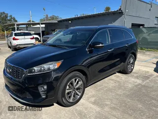 2019 Kia Sorento EX Sport V6 with VIN 5XYPH4A51KG504630, listed as a Copart auction lot 88140655 with 93,136 mi miles and Clean Title. Bid and sale history available at carsss.com. Image 2.