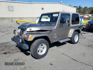 2004 Jeep Wrangler Sahara with VIN 1J4FA59S04P717093, listed as a Copart auction lot 64961095 with 151,944 mi miles and Non repairable. Bid and sale history available at DreamBid. Image 1.