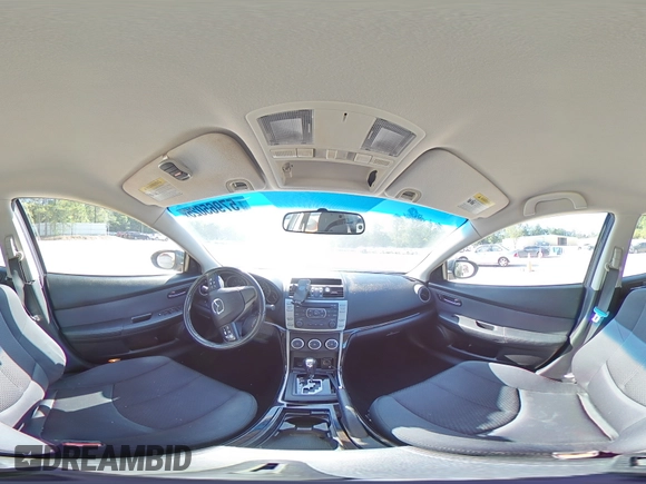 2012 Mazda 6 i Touring with VIN 1YVHZ8DHXC5M02214, listed as a Copart auction lot 57965025 with 221,676 mi miles and Salvage title. Bid and sale history available at DreamBid. Image 14.