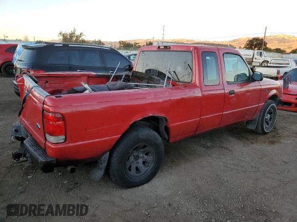 1999 Ford Ranger XL with VIN 1FTYR14C7XPA00551, listed as a Copart auction lot 79319814 with 294,635 mi miles and Salvage title. Bid and sale history available at DreamBid. Image 3.