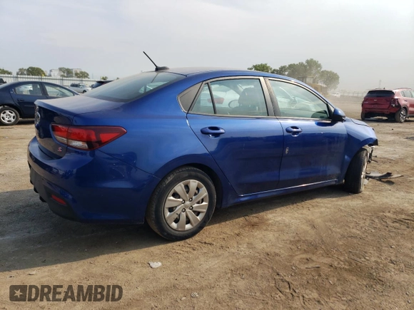 2018 Kia Rio S with VIN 3KPA24AB7JE127617, listed as a Copart auction lot 69755244 with 72,254 mi miles and Salvage Title. Bid and sale history available at DreamBid. Image 3.